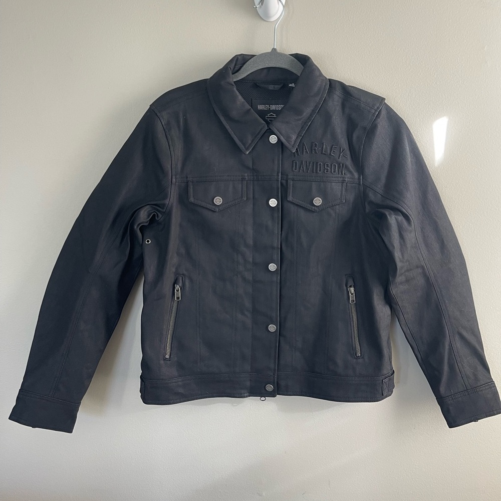 Harley-Davidson Women’s Textile Riding Jacket Black | Size Med | New With Tags
